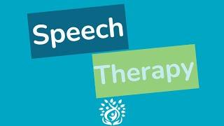 All About Pediatric Speech Therapy!