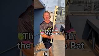 The Kid With the OP New Bat  #baseball #comedy #viral #warstic #baseballbat #funny #skit
