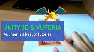 Unity 3D AR - Unity Vuforia Augmented Reality Tutorial