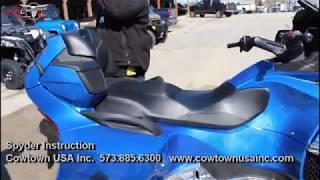 How to Operate Your Spyder