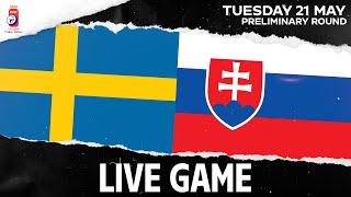 LIVE | Sweden vs. Slovakia | 2024 #IIHFWorlds