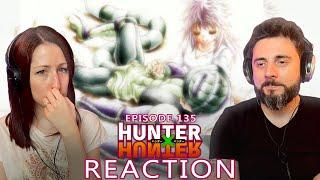 SUCH A MASTERPIECE!! | Her First Reaction to Hunter x Hunter | Episode 135