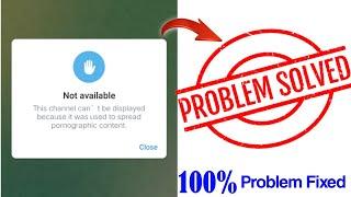 this channel cannot be displayed telegram | fix this channel can't be displayed telegram