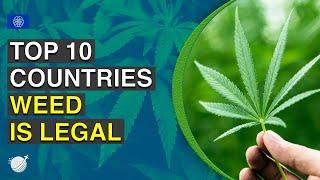 Top 10 Countries where Weed is Legal