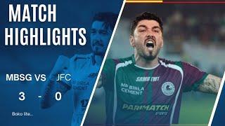 Mohun Bagan (3) SG vs (0) Jamshedpur FC Highlights All Goals, ISL 2024-25: MBSG 3-0 Win