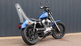 How to run a sissy bar on your Sportster - with or without blinkers