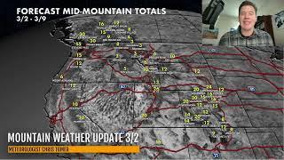 Mountain Weather Update 3/2, Meteorologist Chris Tomer