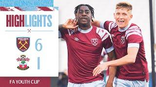 West Ham 6-1 Southampton | Mubama Hat-Trick Seals Spot In Cup Final | FA Youth Cup Highlights