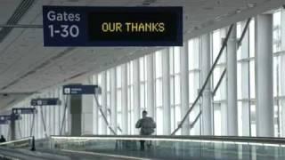 American Airlines 'Thank You' commercial