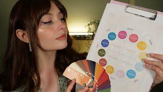 ASMR Color Analysis  Full 3 Appointments Image Consultant | Personal Attention