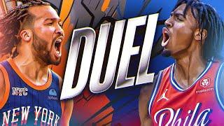 Jalen Brunson vs. Tyrese Maxey Was MUST-SEE TV!