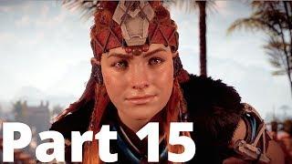 Horizon Zero Dawn Walkthrough Gameplay Part 15 - Dervahl Boss Fight