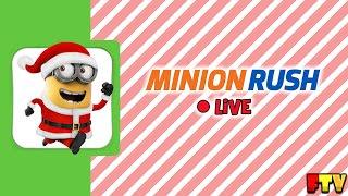 Minion Rush LIVE | PLAYING VERSION 1.5.0 [CHRISTMAS SPECIAL]