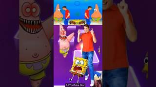 Spongebob SqurepantsPatrick Bro Hacker Cho Cho Charles ⏩Tiles Hop #coffindance #shorts