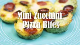 Mini Zucchini Pizza Bites