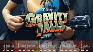 Gravity Falls Theme. Ukulele Fingerstyle Cover. Tabs