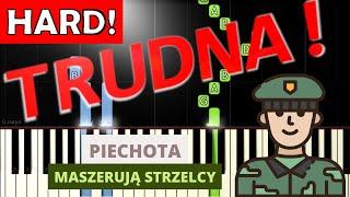  Piechota (pieśń patriotyczna) - Piano Tutorial (TRUDNA! wersja)  NUTY W OPISIE 