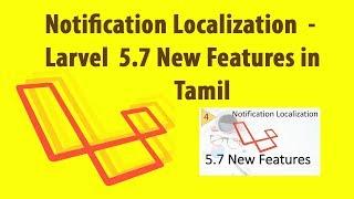 Notification Localization | Laravel New Features | Laravel Tutorials in Tamil