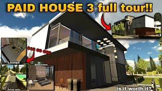 Car Parking Multiplayer |Everything inside PAID House 3 | Walk around/ Tour | Android & iOS