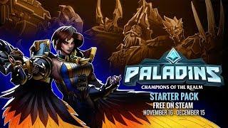 Paladins - Starter Pack FREE on Steam (November 16th - December 15th)