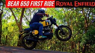 Royal Enfield Bear 650 First Ride Review ft. Moto Zoomer