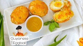 Guyanese Eggball #guyaneserecipe #eggballs