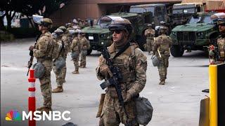 Trump administration defends deployment of National Guard in L.A. over immigration protests