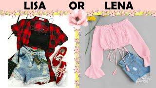 LISA or LENA  - Trending Outfits (With My Choice)