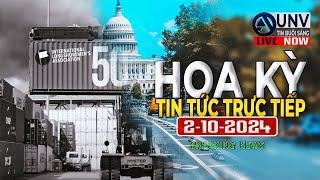 Tin tức trực tiếp buổi sáng ở mỹ 3-10-2024  BREAKING NEWS  UNV Tin Buổi Sáng 【A4865】