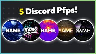 5 Cool Discord Pfp Templates (All animated!)