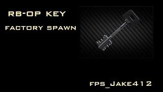 Escape From Tarkov - RB-OP Key Spawn