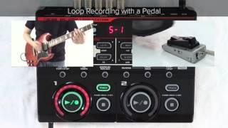 RC-202 Quick Start chapter10 : Loop Recording with a Pedal