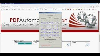 How To Insert A Popup Calendar/Date Picker into a PDF Form