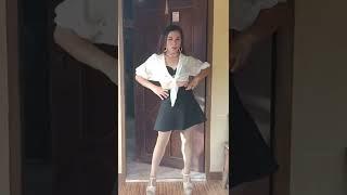 Crossdresser/Ladyboy Rhoda Stay wearing nude pantyhose #videos