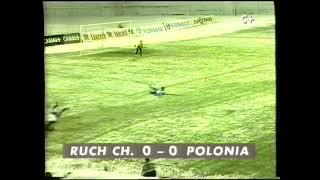 Ruch Chorzów-Polonia Warszawa 0-0  Runda jesienna sezonu 1998/99  18.11.1998