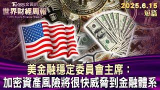 美金融穩定委員會主席:加密資產風險將很快威脅到金融體系【短篇】#TVBS文茜的世界周報 #20250615