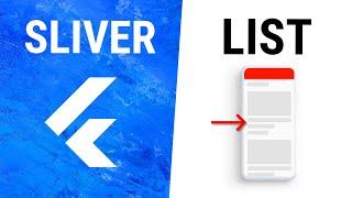 Flutter SliverList Widget