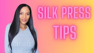 Tips For The Perfect Silk Press | Silky, Flowy, Bouncy Hair