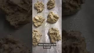Baking 11 lemon poppyseed scones #youtubeshorts #food #baking #scones #shorts #lemon #poppy