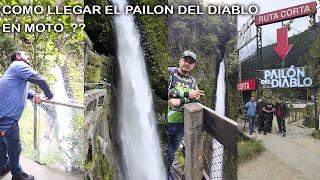 Descubre cómo llegar a la Cascada el Pailón del Diablo desde Baños en moto