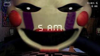 Puppet Failed Jumpscare  FNAF 2 Deluxe Edition