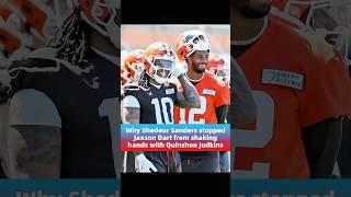 Why Shedeur Sanders stopped Jaxson Dart from shaking hands with Quinshon Judkins the real reason
