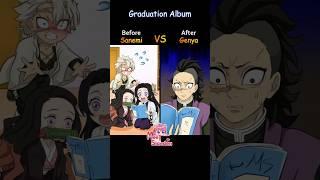 GRADUATION ALBUM - Genya VS Sanemi #KimetsuNoYaiba  の卒業アルバム #Sasuke #Itachi