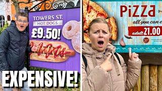 Alton Towers Food Prices Are EXPENSIVE! 2024 Menus, Prices & Where To Eat!