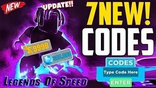 *NEW* ALL WORKING CODES FOR LEGENDS OF SPEED! ROBLOX LEGENDS OF SPEED AUGUST CODES 2024