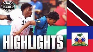 Trinidad and Tobago vs. Haiti Concacaf Gold Cup Highlights | FOX Soccer