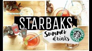 DIY Starbaks Drinks //Cooking летние напитки //