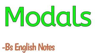 Learn Modal Verbs in 8 minutes - English Modal Verbs with usage and examples #modal