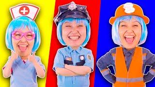 PoliceGirl, FireGirl and Doctor Song + MORE Lights Kids Song