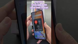 VIVO Y39 5G Turn off Power Button Launch Google Assistant